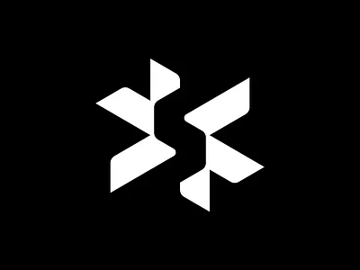 Monogram S And Spark Logo Design. graphic design logo s logo s ltter s monogram spark