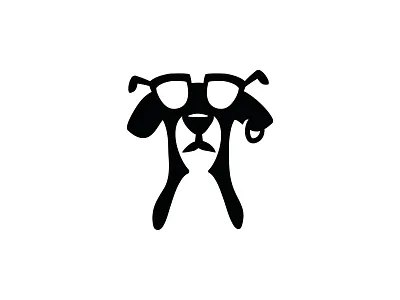 Dog With Earring Sunglasses animal buy cool dog glasses head logo logos logotype modern pet sale sunglasses teenager