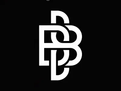 monogram logo design 3d animation branding graphic design logo motion graphics ui