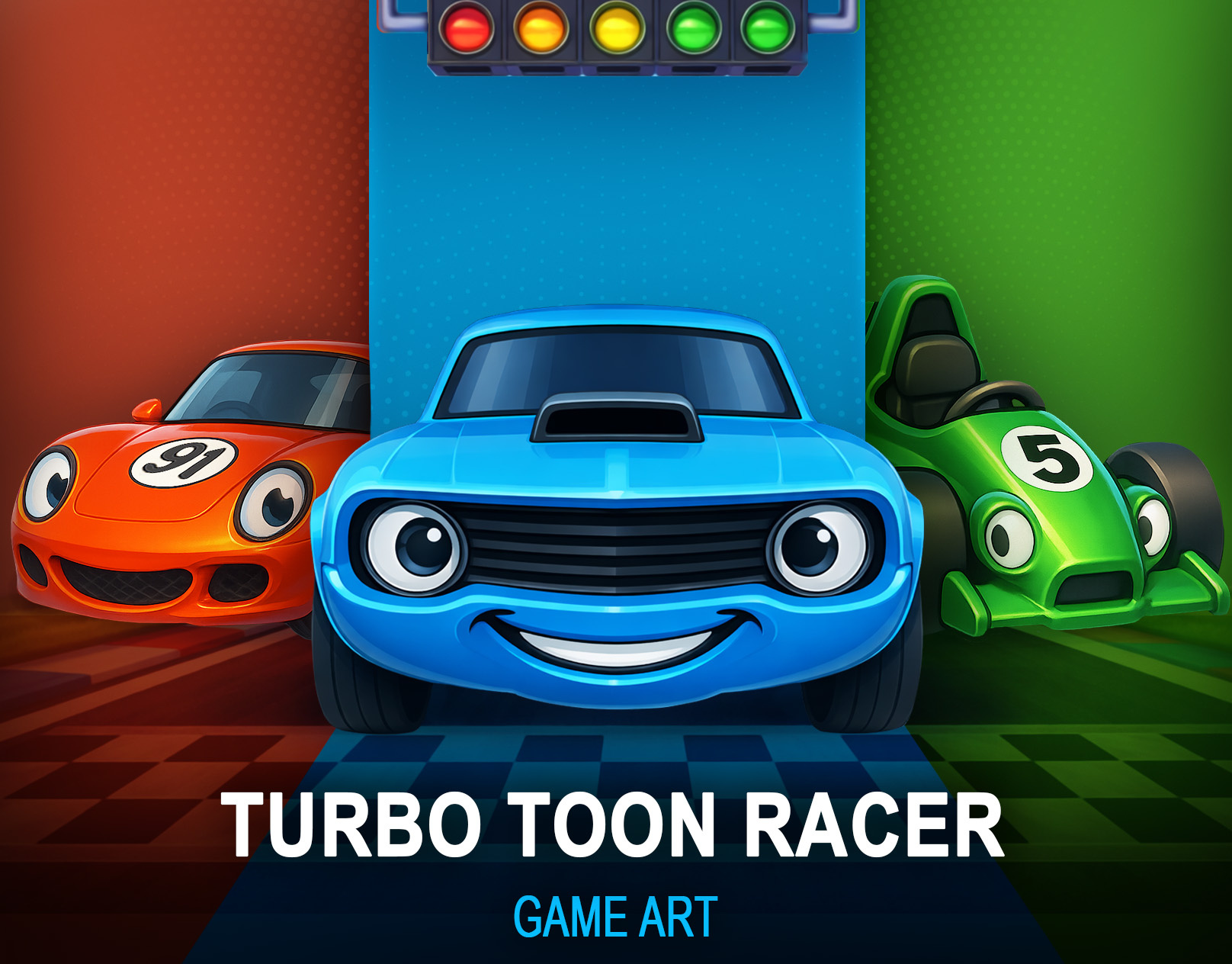 Turbo Toon Racers | Racing-Themed Slot UI by Game Art Studio 2dslotart carsart carsslottheme casinogames casinoslot gamedesign gameui gamixlabs igaming racingslottheme slotart slotartservice slotartservicestudio slotdesign slotgame slotmachine slotstudio toonslotarttheme tooslottheme turboslot