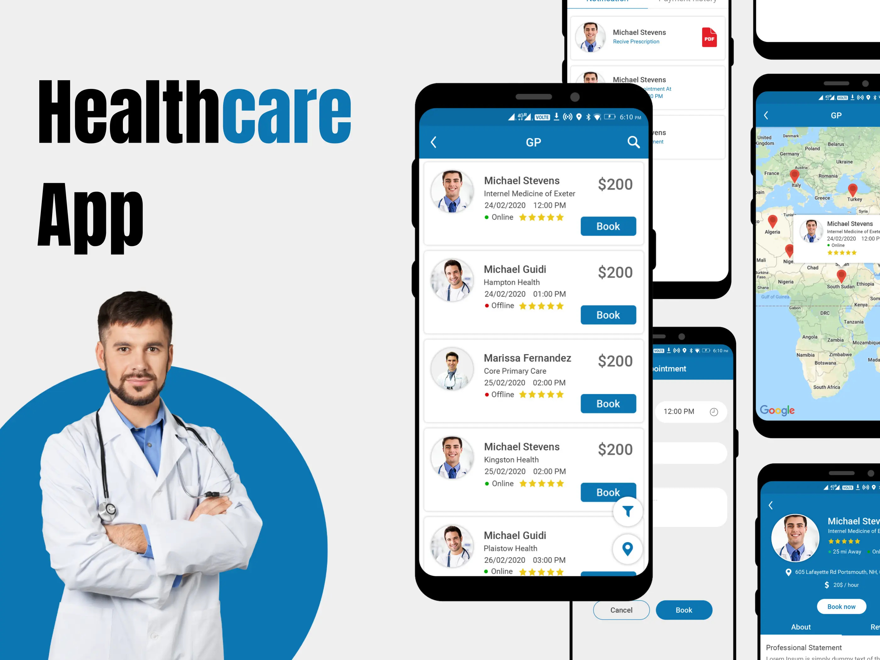 Example of Healthcare & Medical App