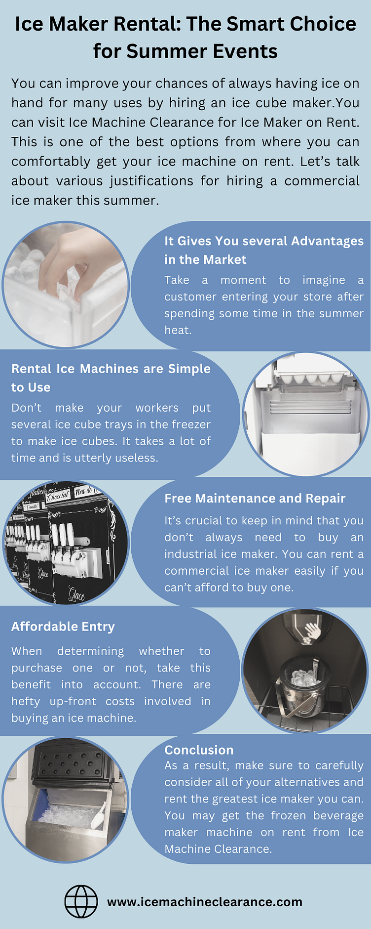 Ice Maker Rental The Smart Choice for Summer Events by Ice Machine