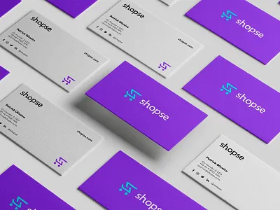 Shopse Brand Identity branding business card corporate design download identity logo mockup mockups premium psd stationery template typography