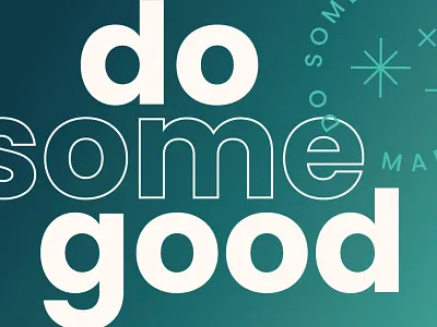 Do Some Good Marketing branding branding do some good logo marketing