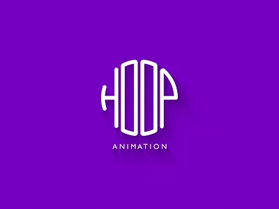 Hoop Animation Studio | Logo Animation 2d 2d animation animation brand brand identity design graphic design logo logo animation motion graphics