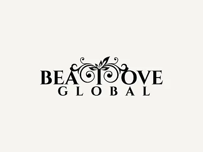 Elegant Floral Logo black and white logo branding classic logo custom logo decorative logo decorative serif design graphic design logo logo design vector ypography logo