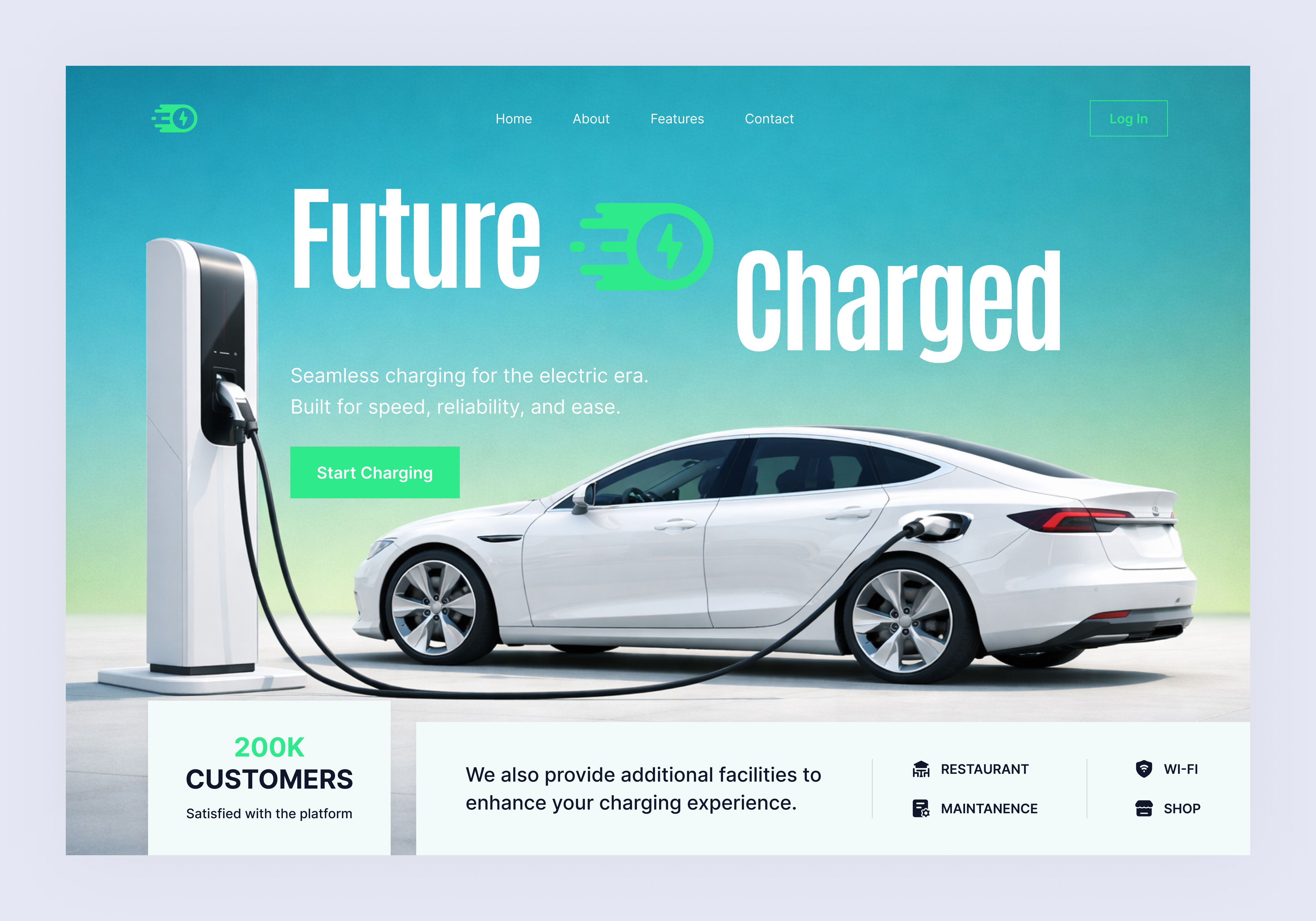 Example of Modern UI/UX Design For Web & Mobile App