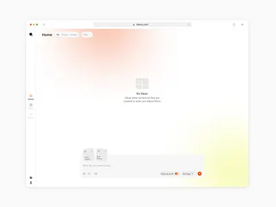AI Video Creator - Light Mode design ui ui design ux ux design