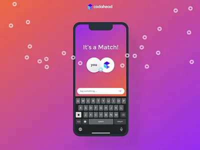 Happy Valentine’s Day! 💝 app date app dating design graphic design illustration match mobile ui ux valentines valintinesday