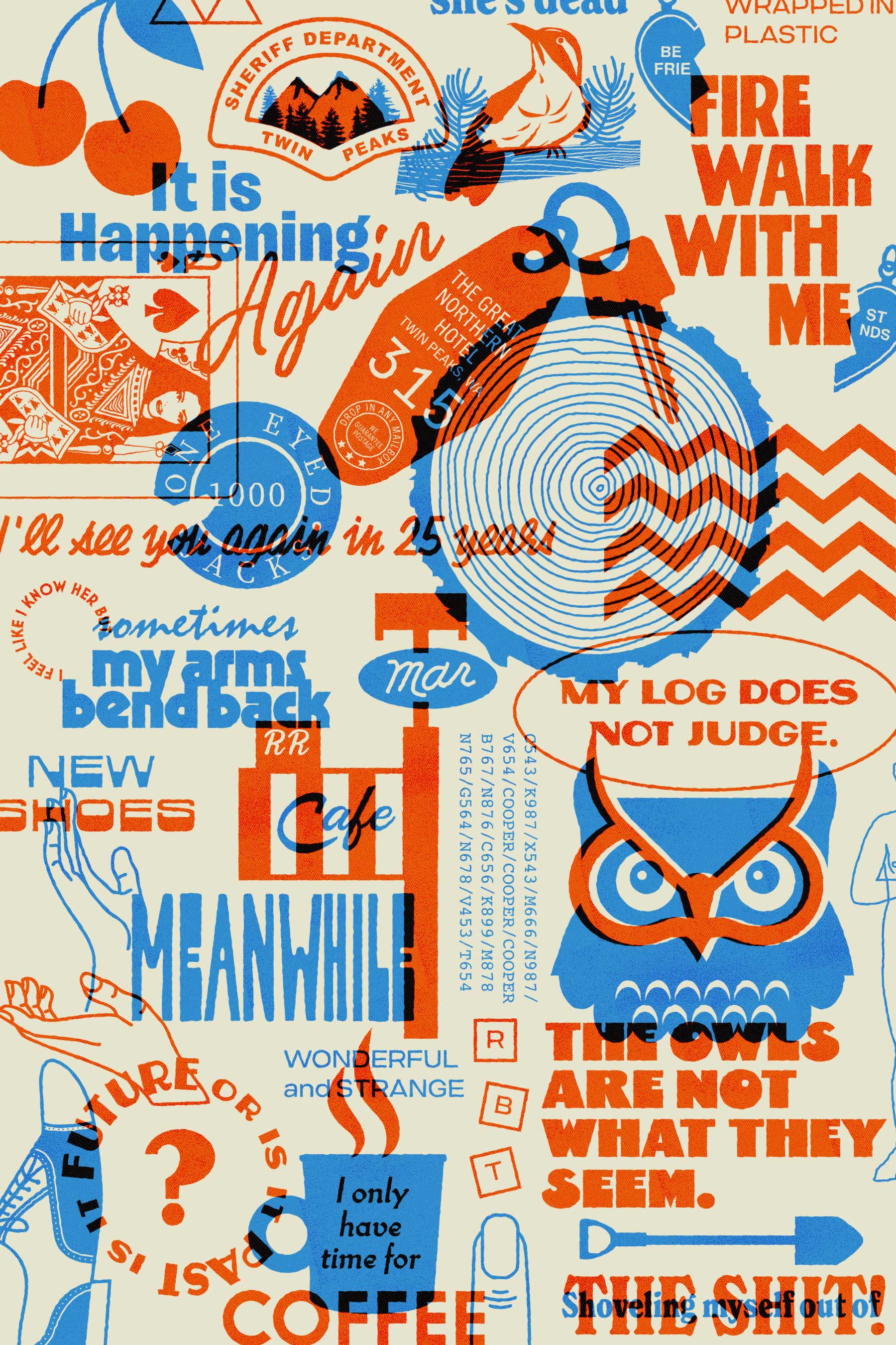 Twin Peaks pattern