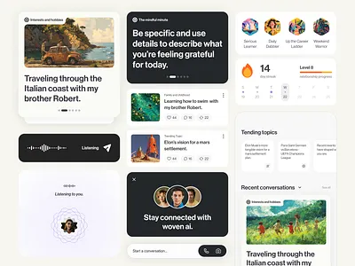 Woven, personal journal