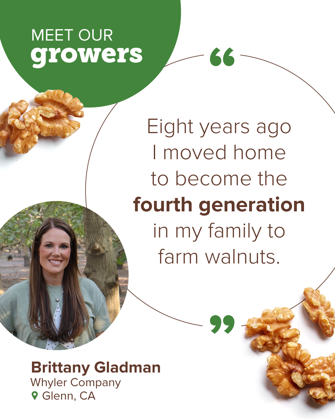 California Walnuts: Instagram Series branded graphic design social media