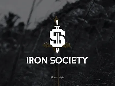 IS Logo Monogram For Apparel Brand branding graphic design logo logo apparel logo branding logo clothing logo is logo perfect logo sketch logo sword