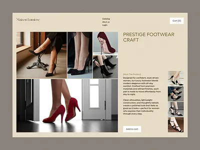 Shoes Ecommerce | Product Detail Page e commerce ecommerce ecommerce store product design product details page product page ui ux
