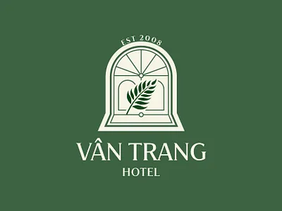 VÂN TRANG HOTEL LOGO DESIGN PROJECT animation branding design graphic design illustration logo motion graphics ui ux vector