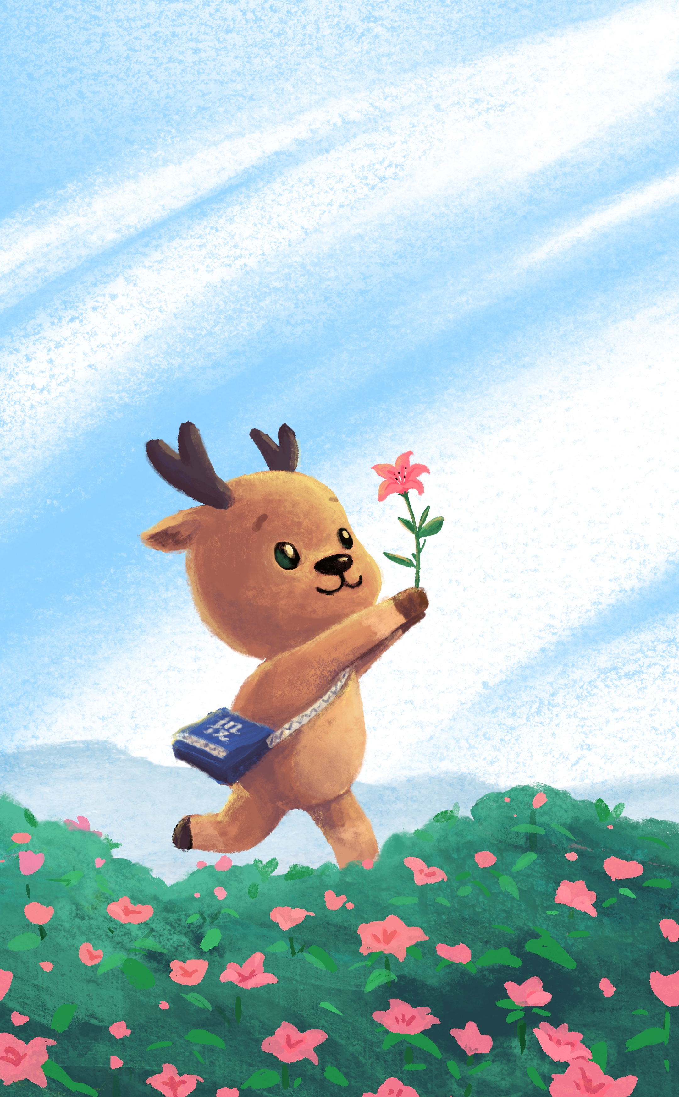 Little Deer Adventures character concept art illustration ip