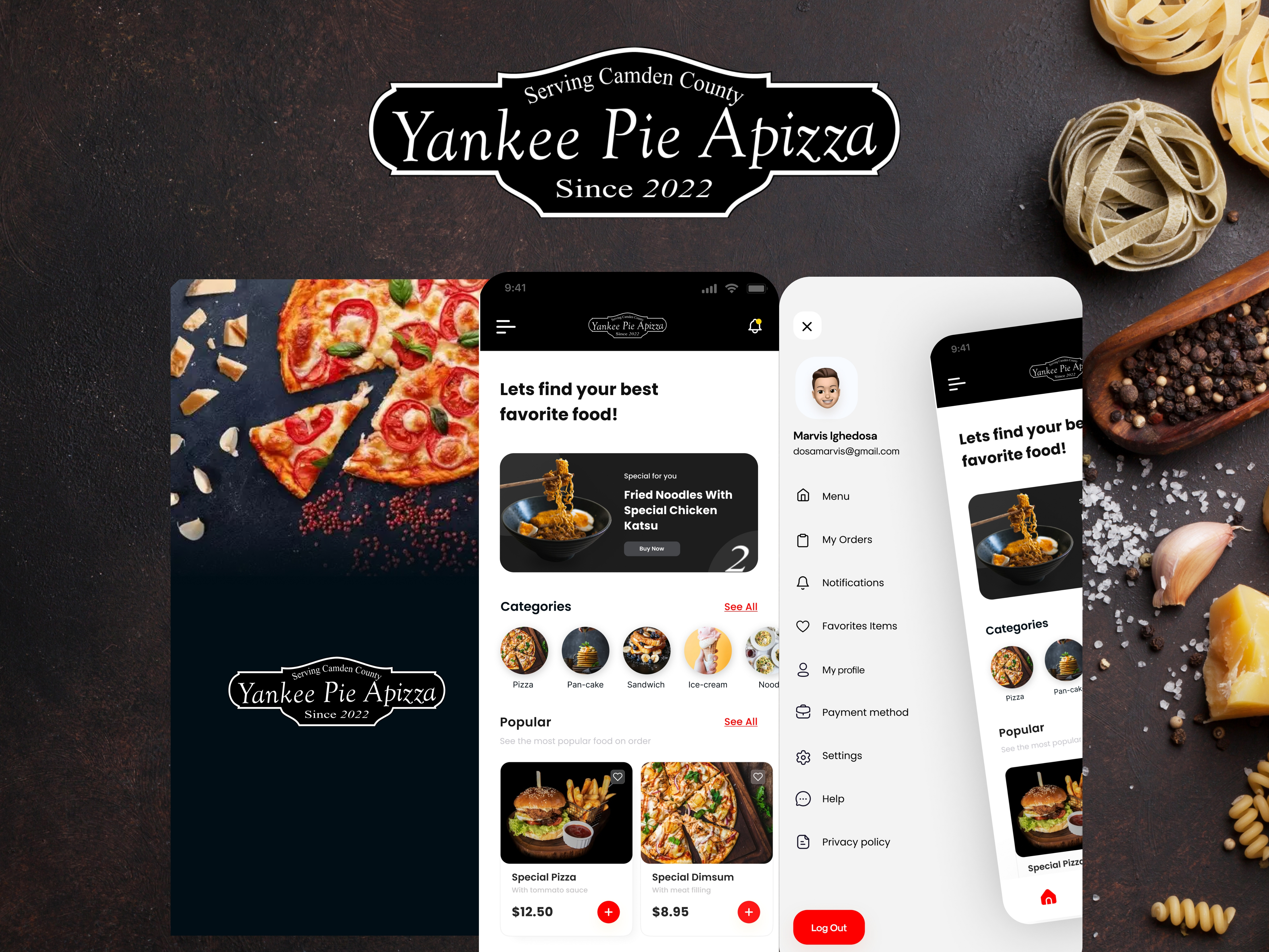 Food Delivery app Design and Development