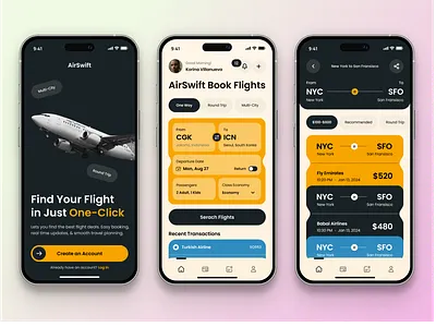 Flight Booking & Travel Planner App Design✈️📱 airlinetech appdesign bookingengine design figma flightbooking flightsearch itinerar mobileapp mobilebooking productdesign reservation tourism travelapp travelplanning traveltech uidesign uiux userexperience userinterface