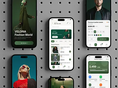 Fashion E-Commerce Mobile App UI Design | Modern Shopping App UI app design inspiration app ux design clean ui clothing app design dribbble shot e commerce app ecommerce mobile app ecommerce ux fashion app fashion ecommerce fashion startup fashion ui figma ui mobile app ui design mobile shopping app modern ui shopping app ui ui ux design