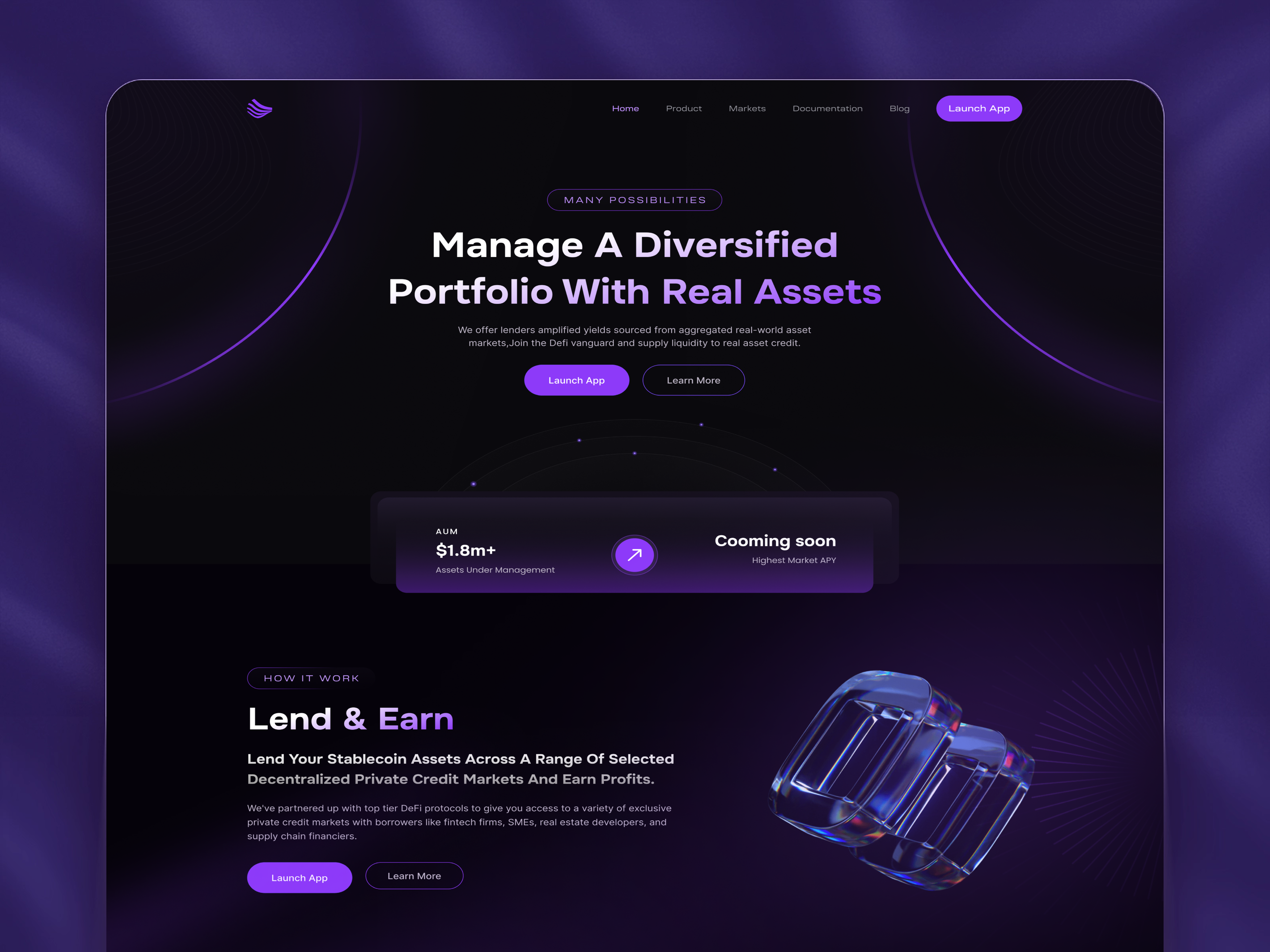 Defi landing page decentralized finance defi dashboard defi design defi landing page defi platform defi ui defi ux defi website web design