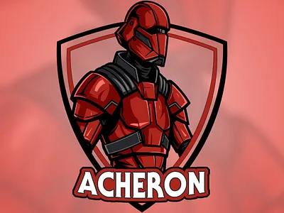Acheron Mascot Logo Design art artwork character character design design digital art graphic design illustration logo logo design mascot mascot logo mascot logo design star wars