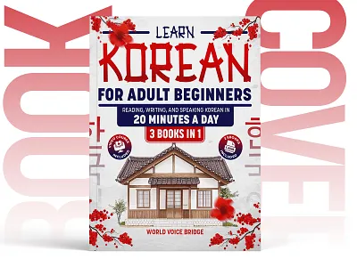 Book Cover Design for “Learn Korean for Adult Beginners” amazon book cover amazon kdp book cover design book marketing content design cover artwork cover typography creative layout digital book cover ebook cover design educational design graphic design language book learning book modern cover print cover design professional cover publishing design typography design visual branding