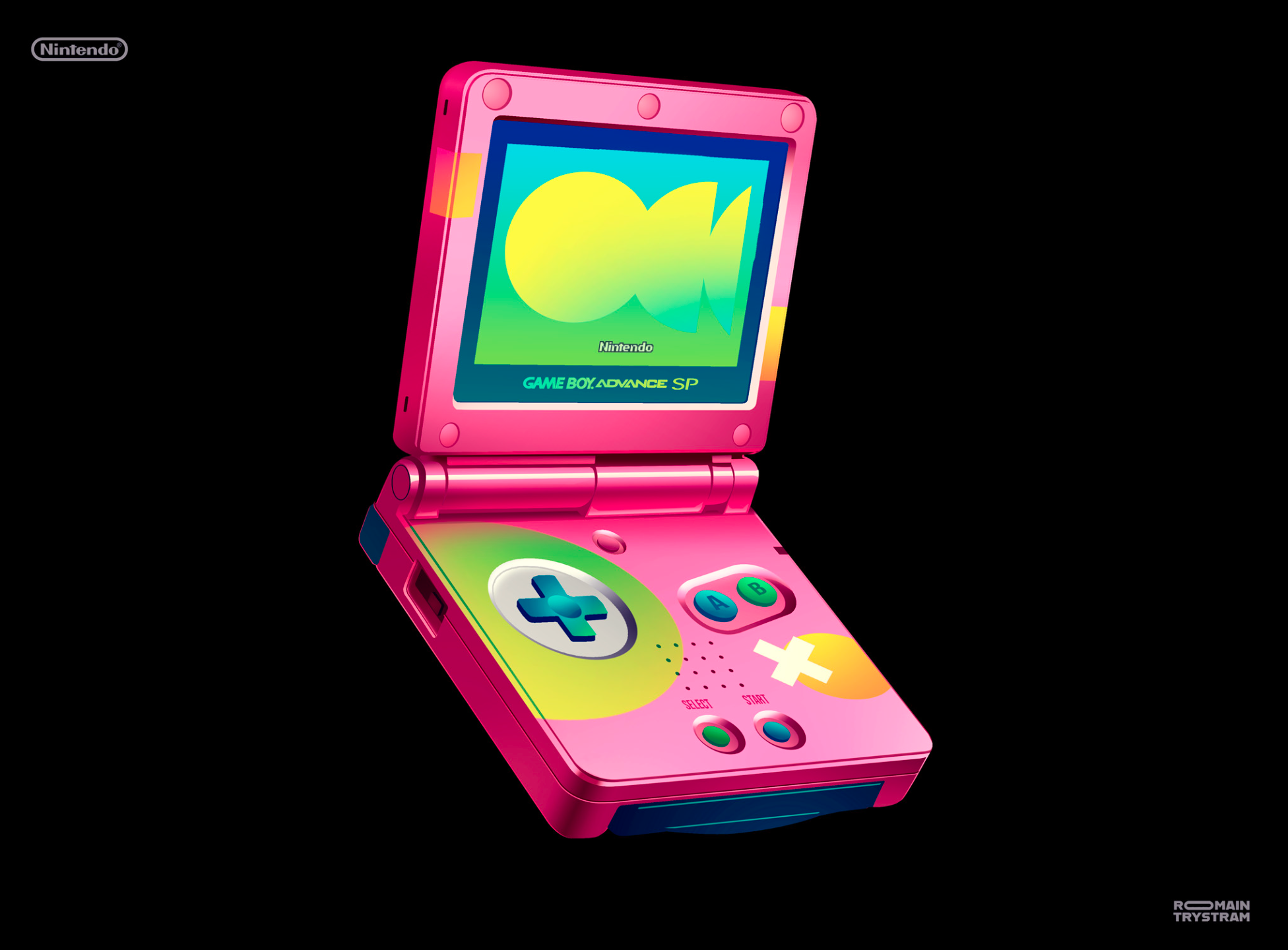 GBA chilhood culture gameboy gaming icon illustration nintendo nostalgia pop retroart retrogaming