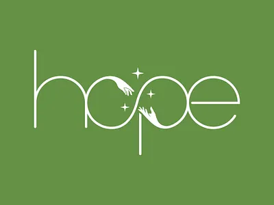 My Hope elegant flatdesign graphic design illustration logo minimalist moodern typography vevtor wordmark