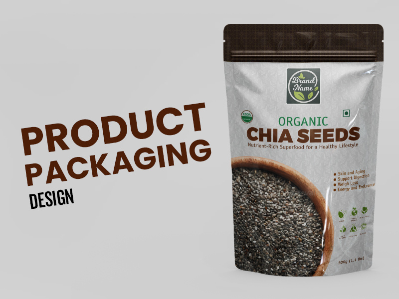 Chia Seeds Packaging Design | Premium Food Product Packaging brandingdesign chiaseedspackaging creativebranding designinspiration designixa fmcg fmcgbranding fmcgdesign foodpackaging graphic design healthfood labeldesign moderndesign modernpackaging organicpackaging packagingdesign packagingdesigner productpackaging visualidentity