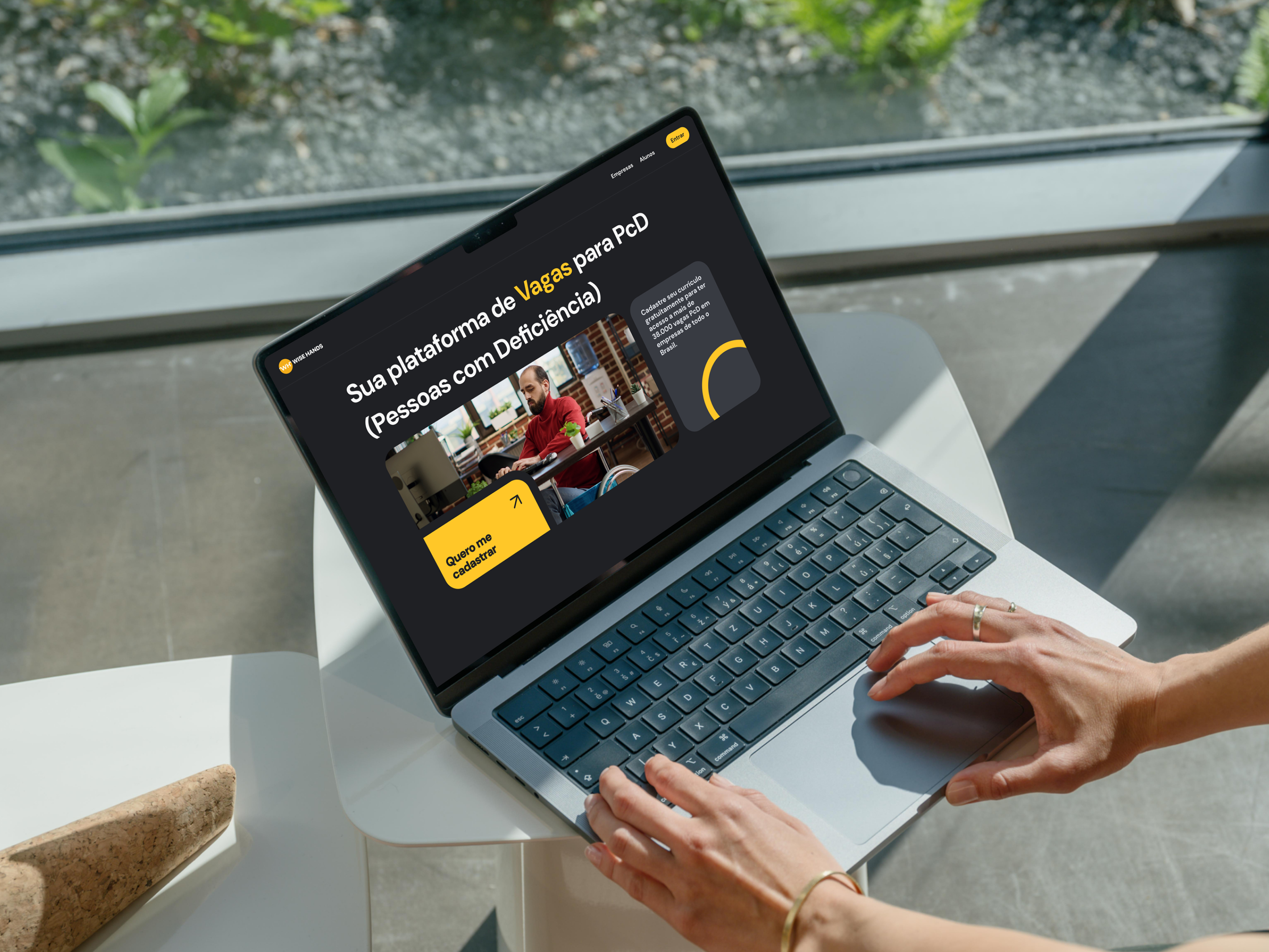 Wise Recruit (Website) ui ux website