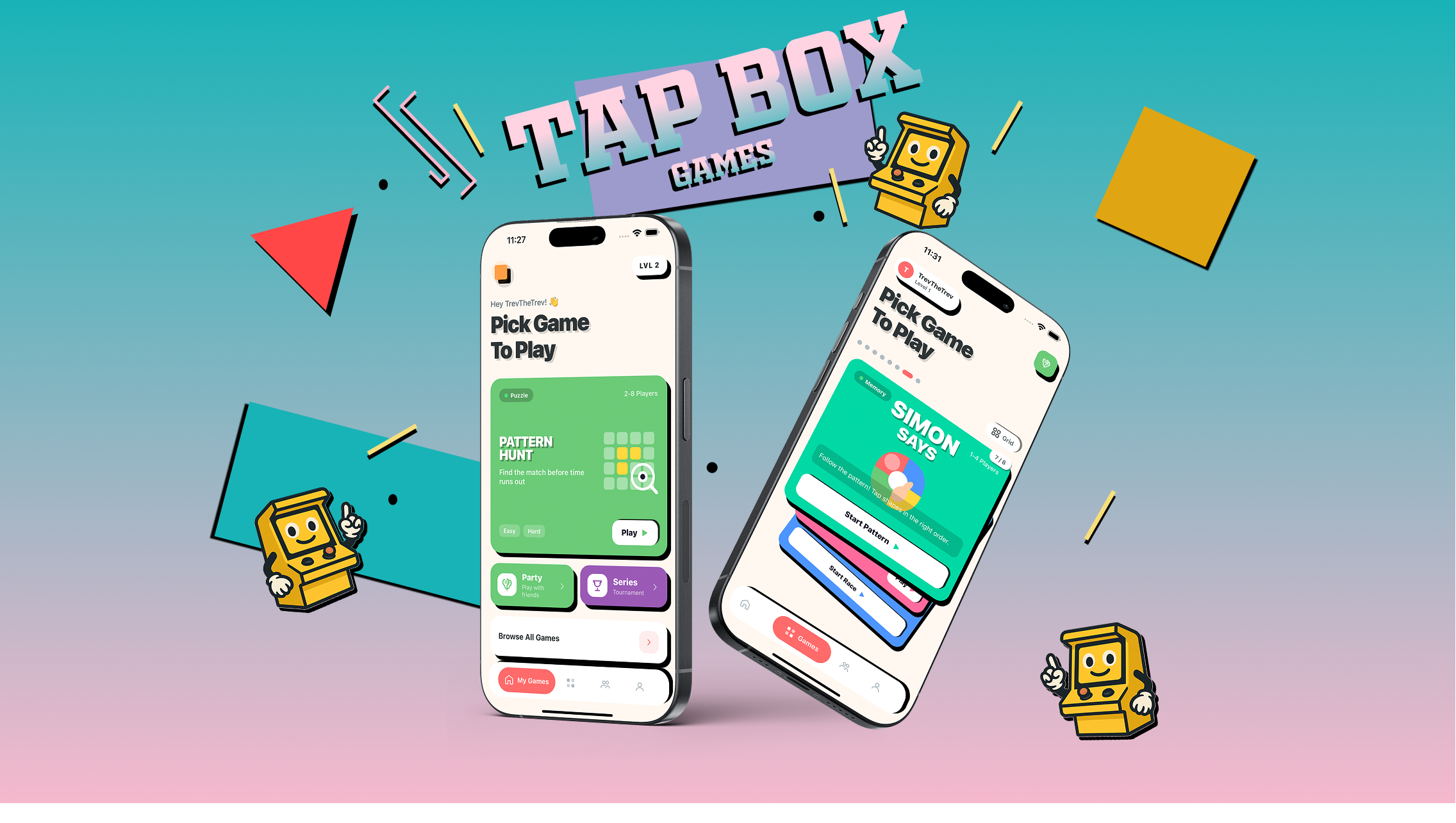 Tap Box Games - Mobile Application Design & Development