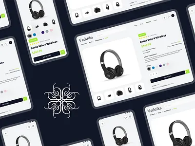 Vechtika - Product Page e commerce figma interface design mobile app pro product design ui user interface