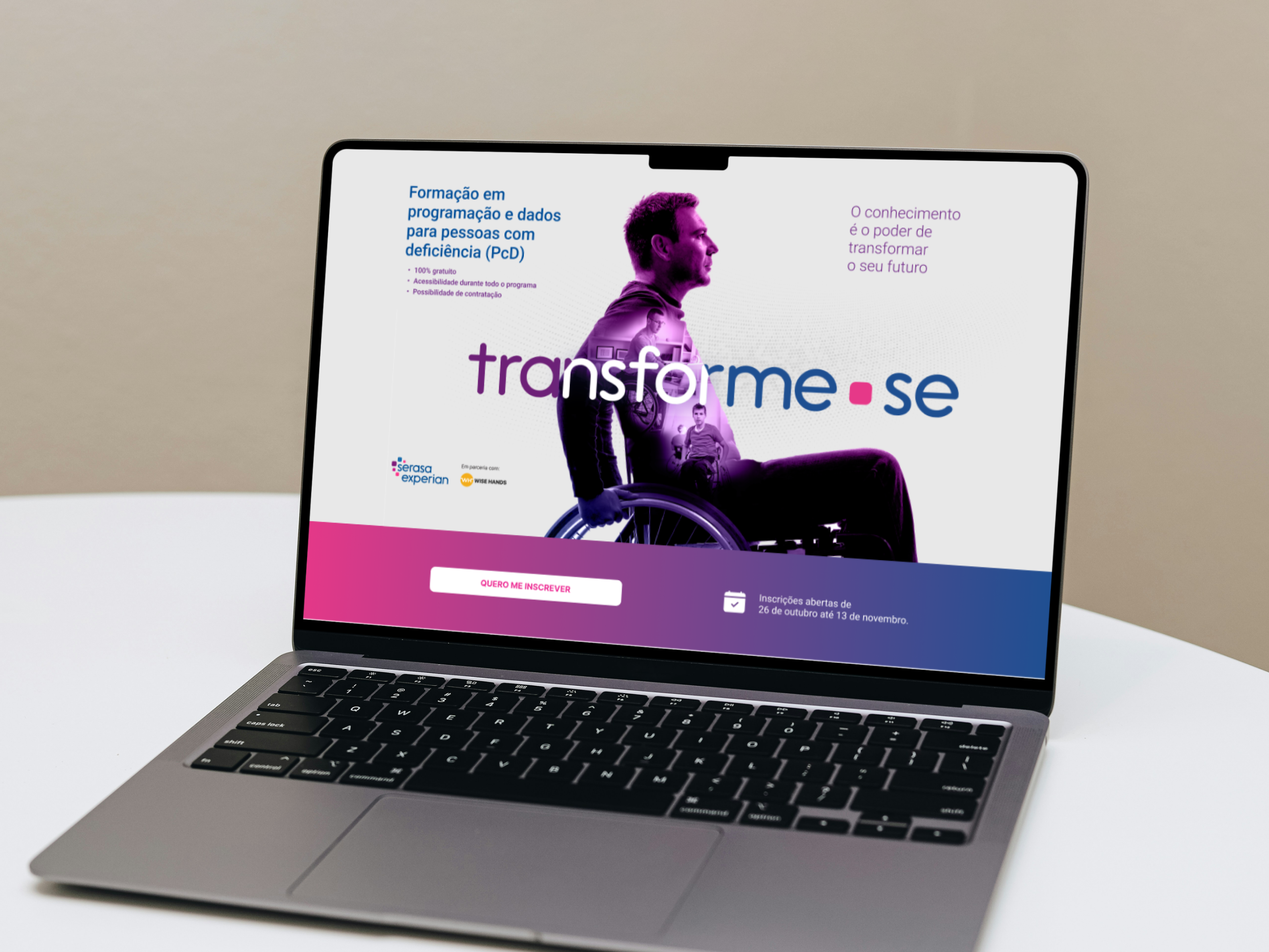 Example of Conversion Focused Landing Page Design