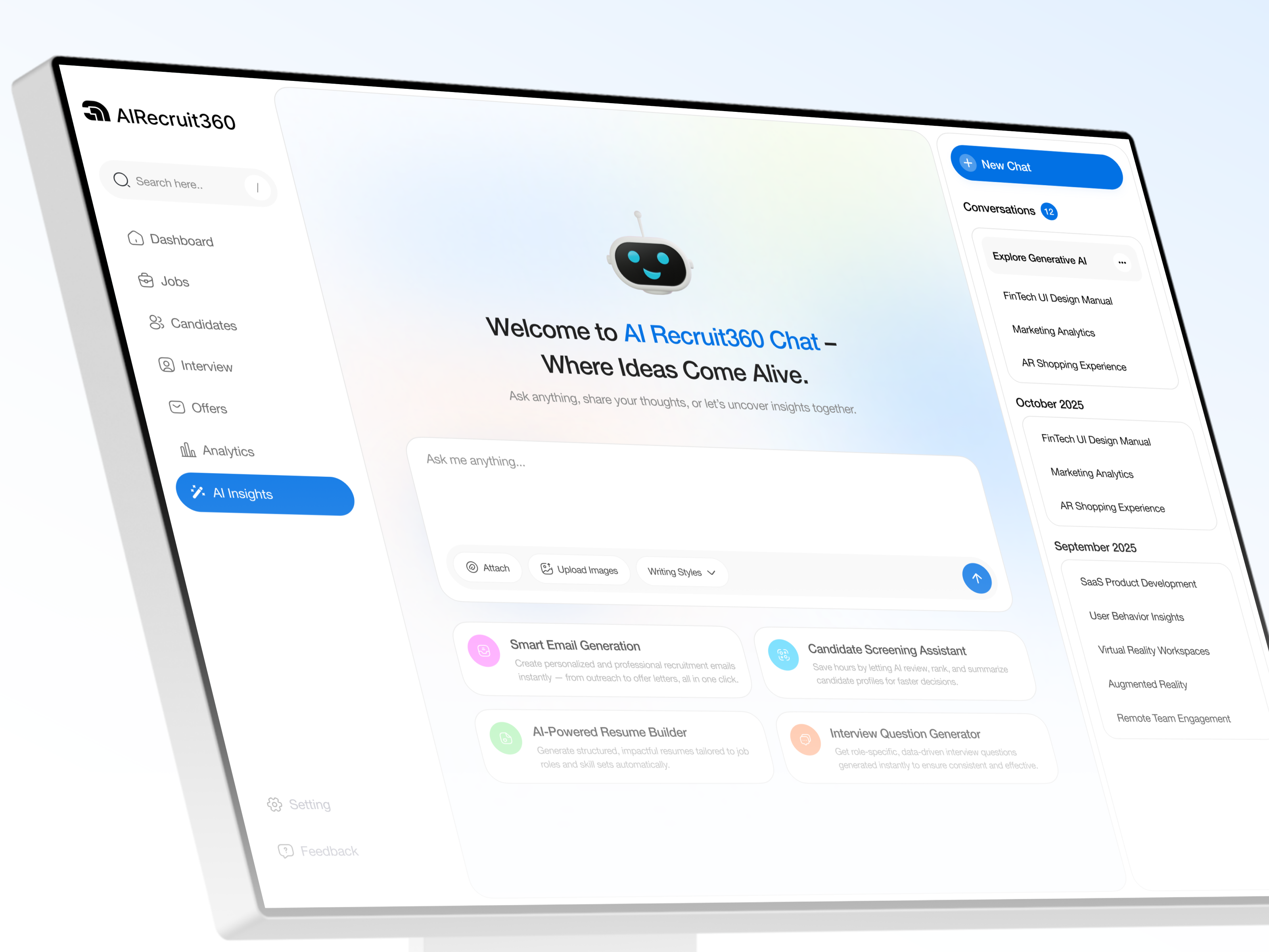 Example of Product Design For Saas, Ai, B2b & B2c