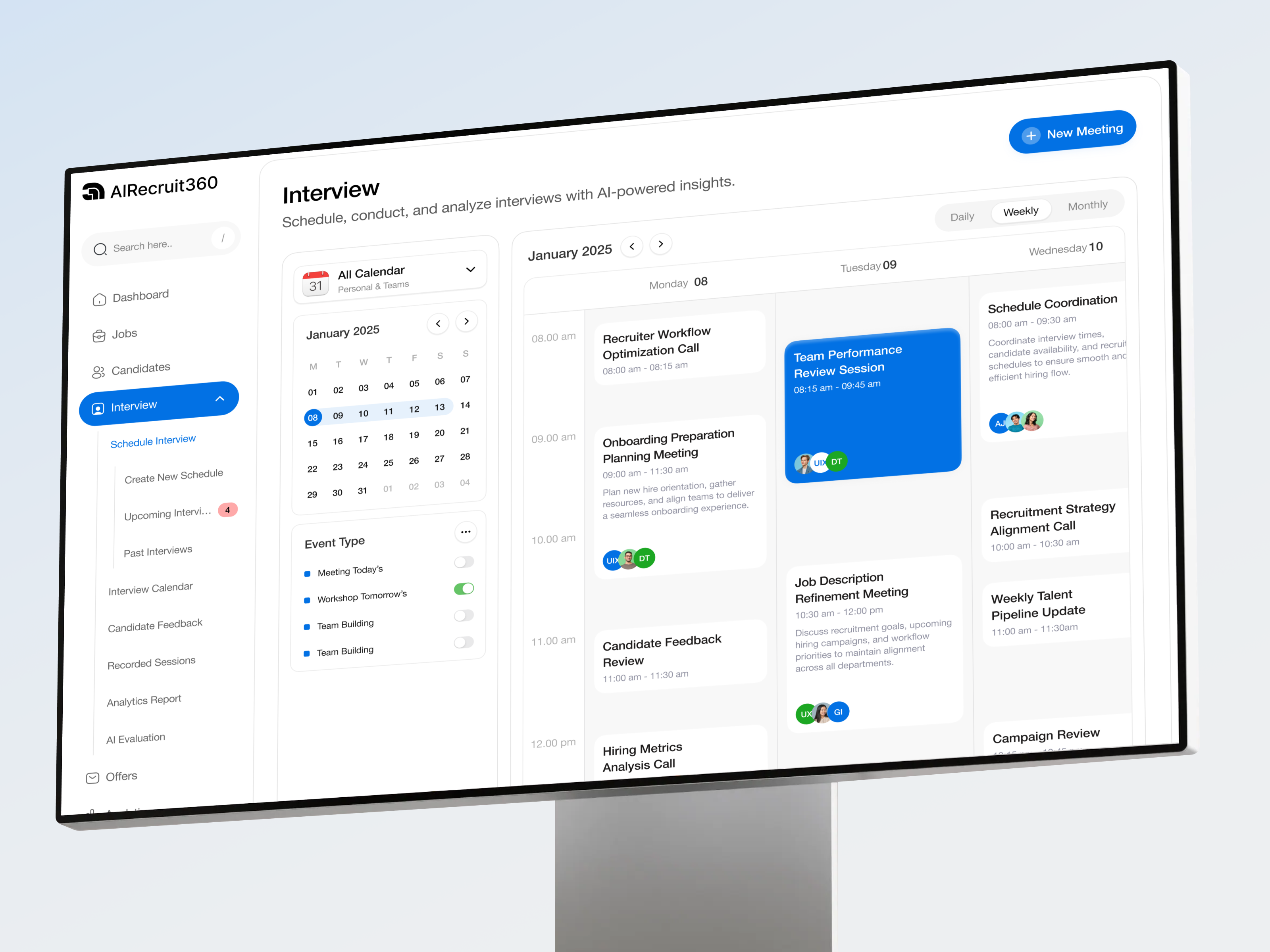 Example of Product Design For Saas, Ai, B2b & B2c