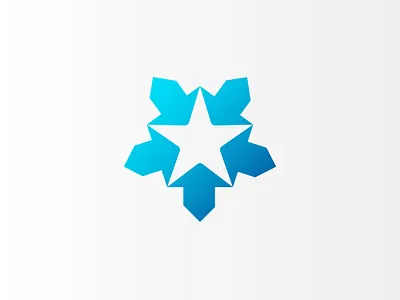 Star Arrow Logo Design ai logo arrow logo arrow star artificial logo brand identity branding brandmark design icon logo logo design logo designer logomark star arrow star logo tech logo