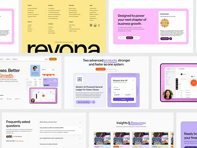 AI Finance Solution Website animation finance fintech landing page motion graphics redesign uiux web design website website design