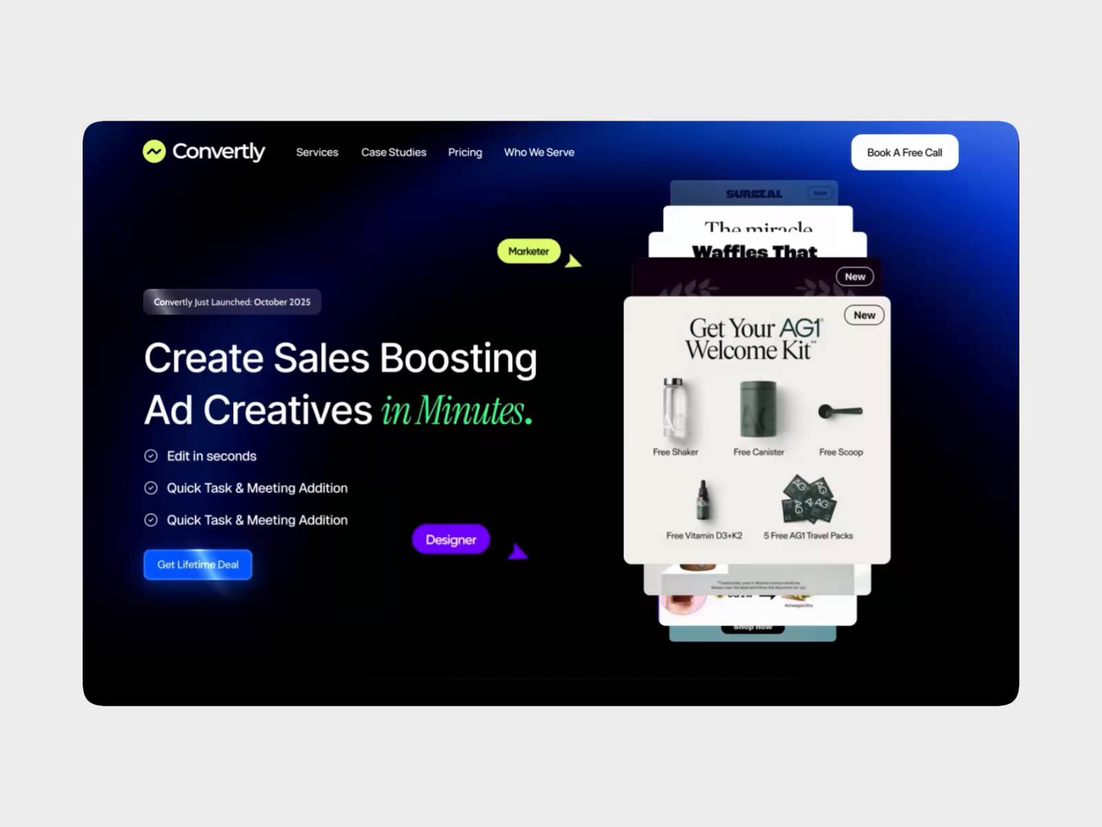 Example of Strategic Interactive Web Design & Dev