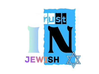 Trust in Jewish branding graphic design
