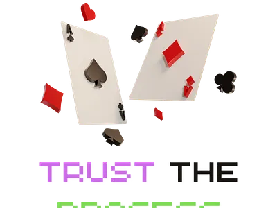 Trust The progress animation branding graphic design