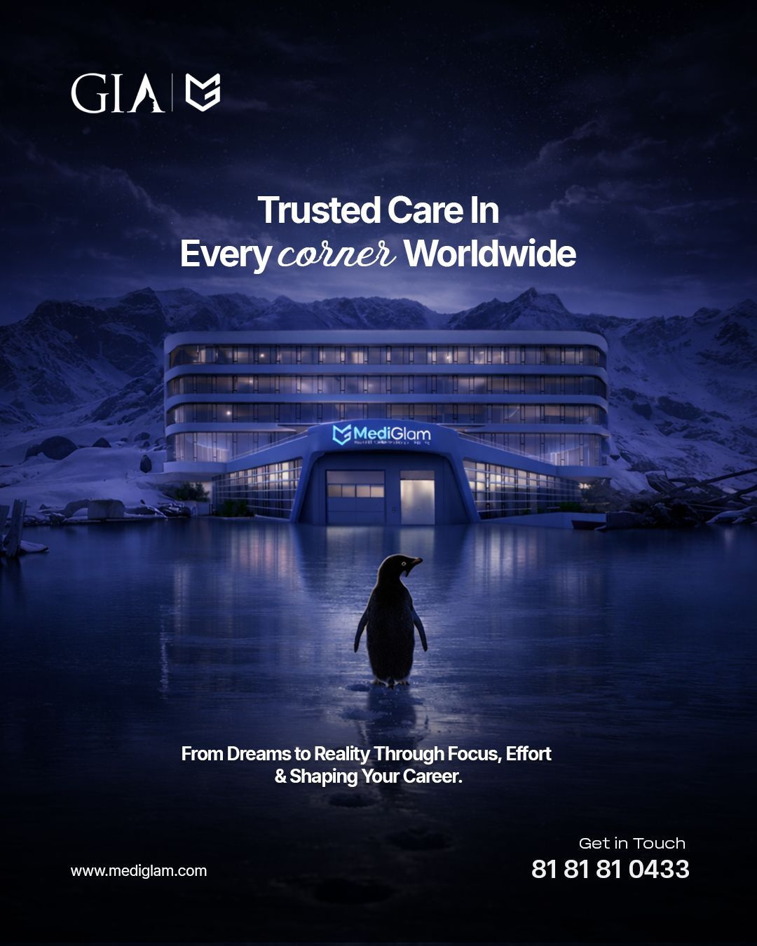 Choose your path - SM Creative For MediGlam ads branding creative graphic design logo motion graphics ui