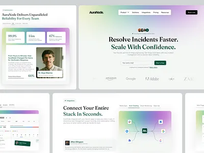 Saas Landing Page analytics b2b clean crm design enterprise graphs saas saas landing page saas website saas website design sales sales landing page sales website software ui ui design uiux uiux design ux