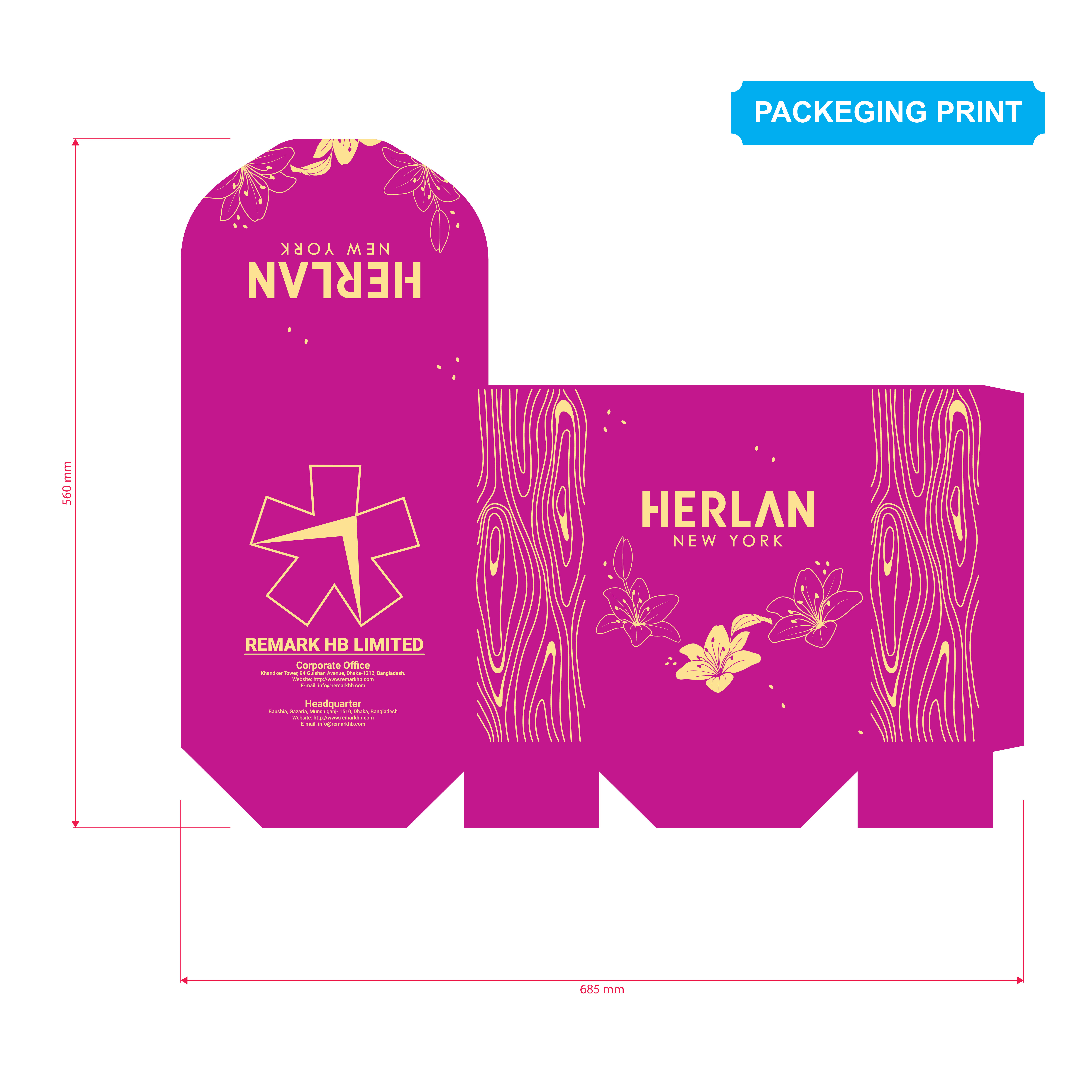 Example of Premium Packaging & Brand Identity
