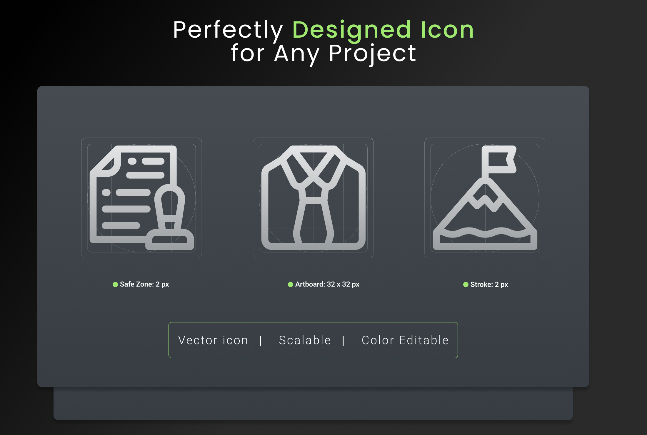 Example of Make Unique Icon Sets In Any Style