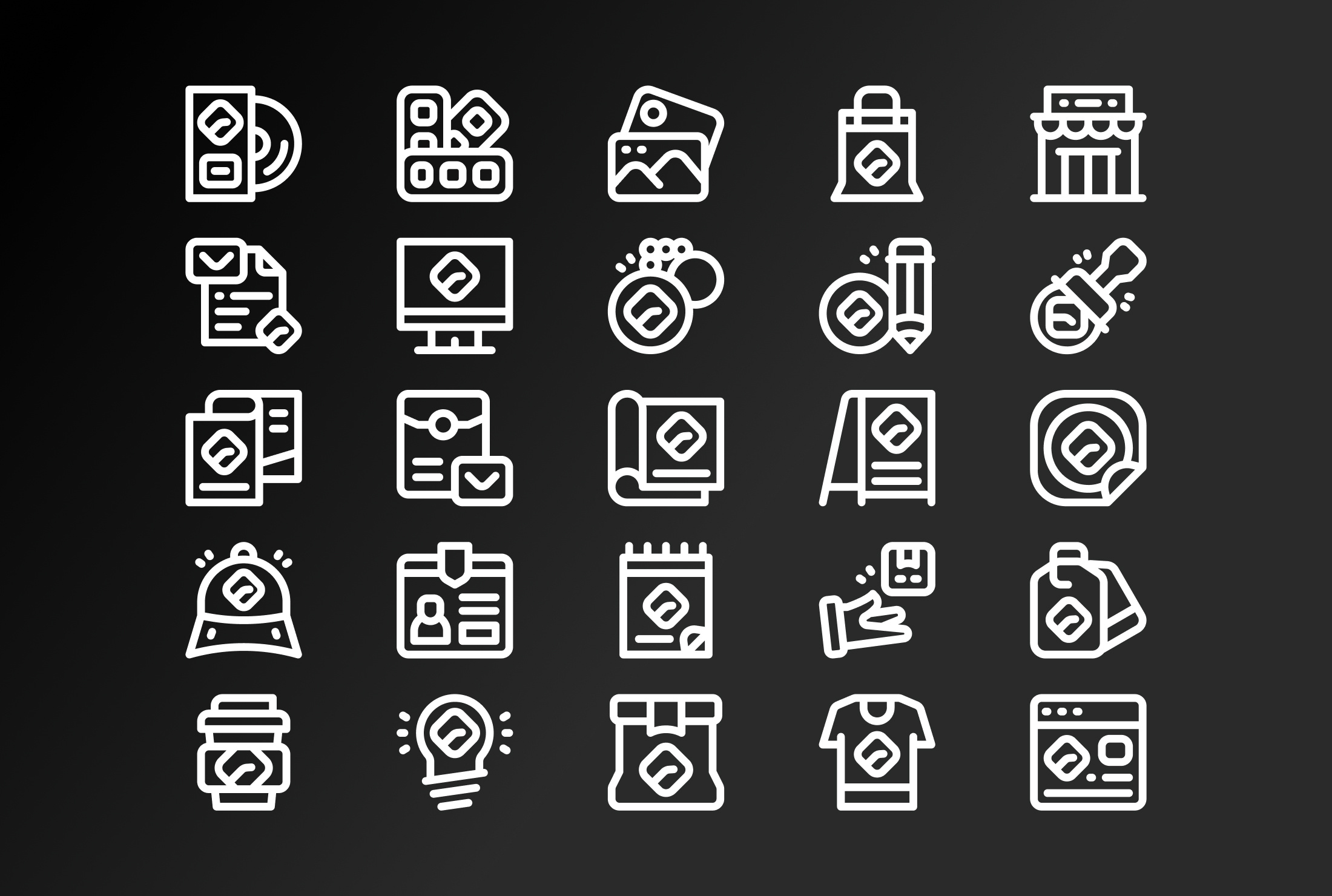 Example of Make Unique Icon Sets In Any Style