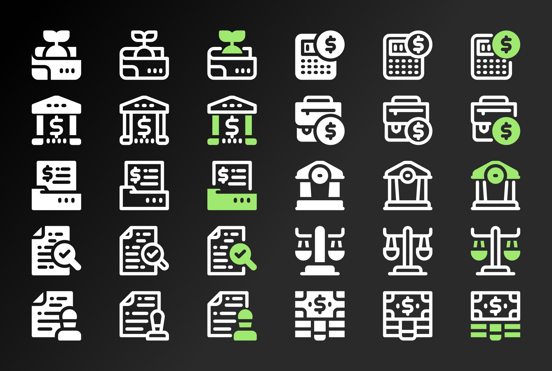 Example of Make Unique Icon Sets In Any Style