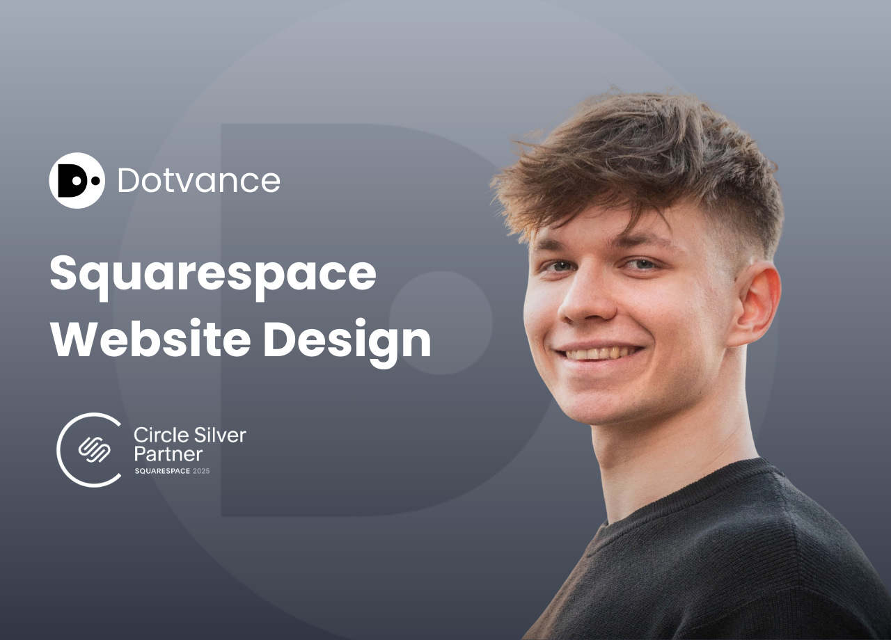 Dotvance: Squarespace Website Design squarespace ui ux web design