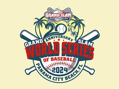 World Series of Baseball Vintage Logo 3d animation branding design graphic design illustration logo motion graphics ui vector
