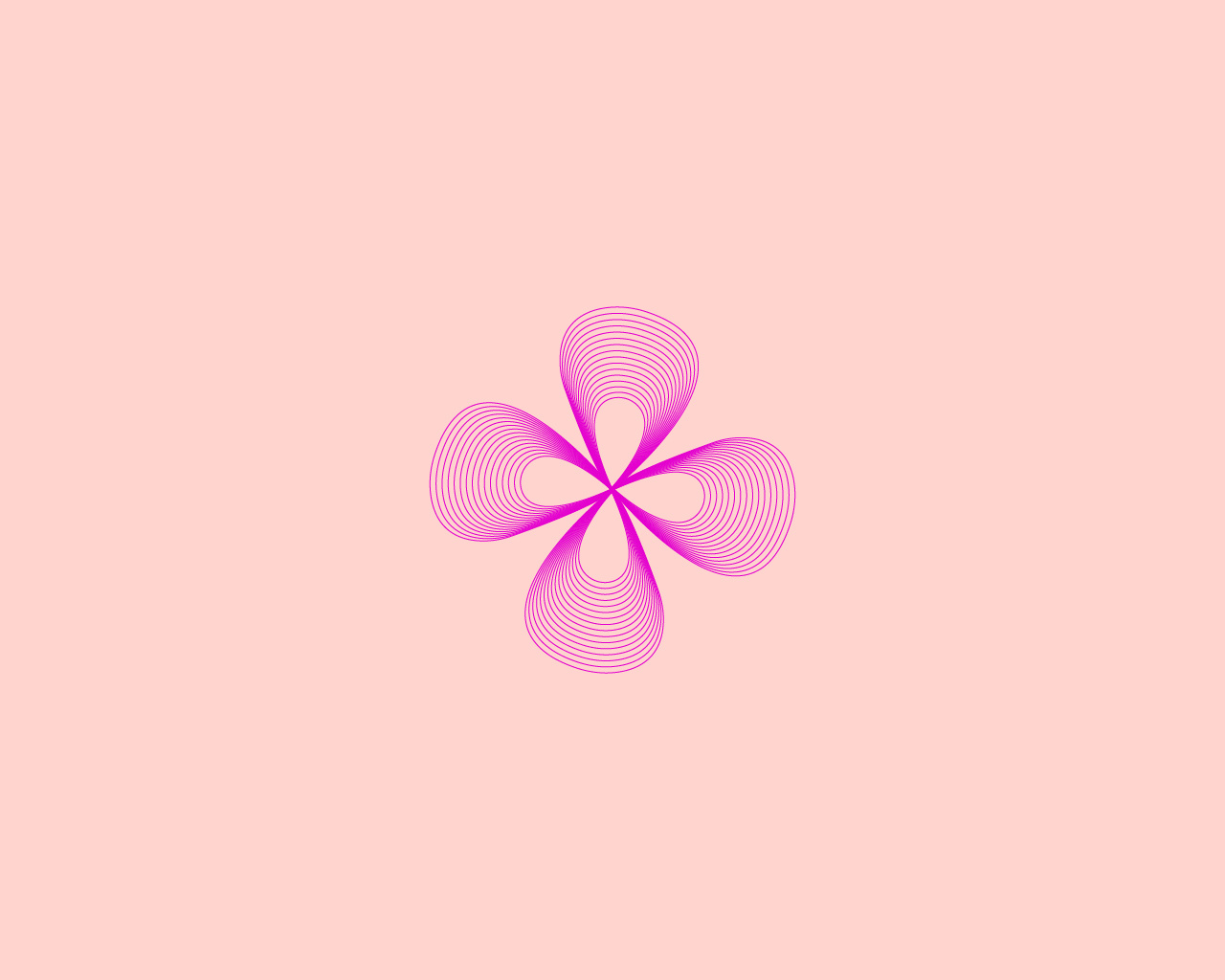 "Lucky Bloom" | Minimalist Clover Logo Design adobe illustrator art concept art design design inspiration dribbble graphic design illustration illustrator logo logo design vector