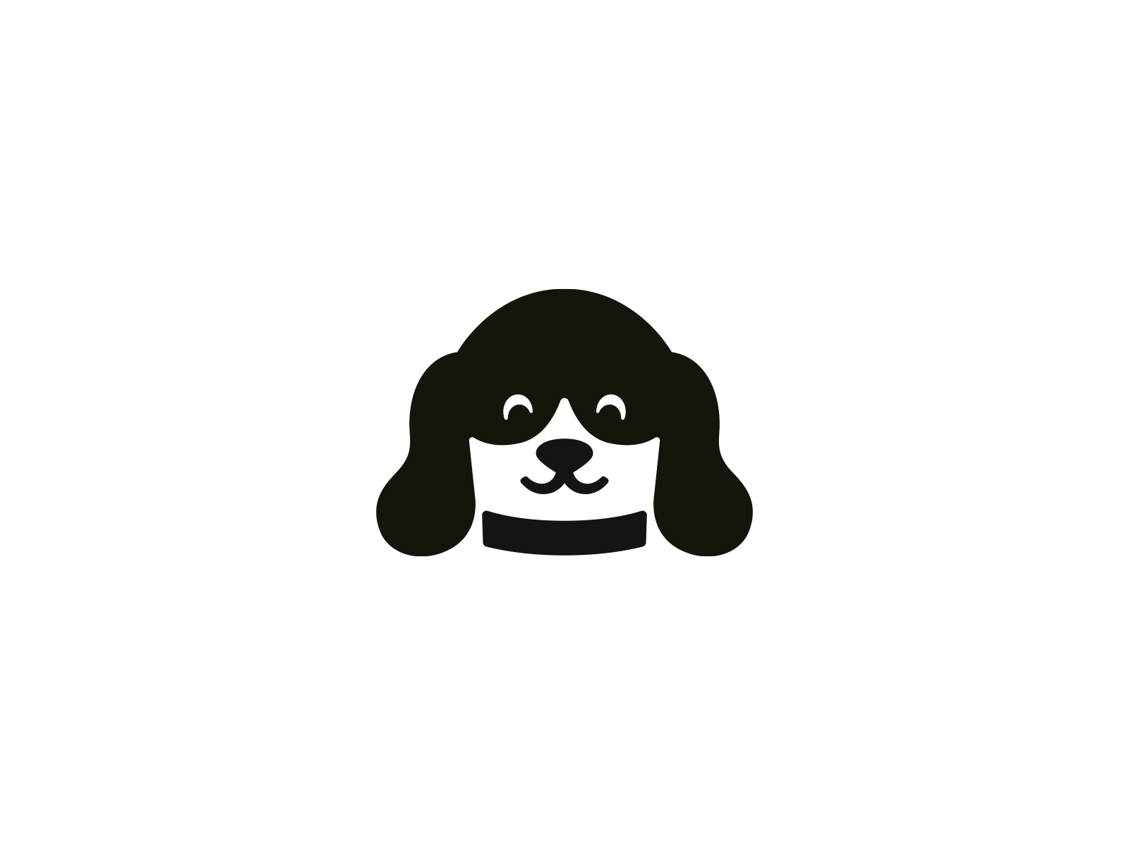 Dog and crown logo animal logo brand brand designer branddesigner branding branding designer brandingdesigner crown dog dog logo logo logo design logo designer logodesign logodesigner logotype negative space negative space logo pet pet logo